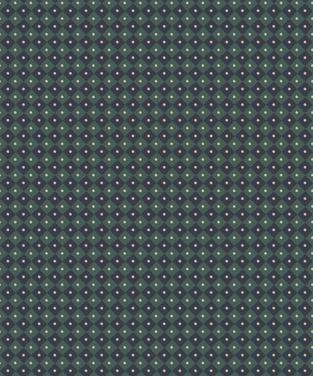 Checkerboard Wallpaper, Indigo