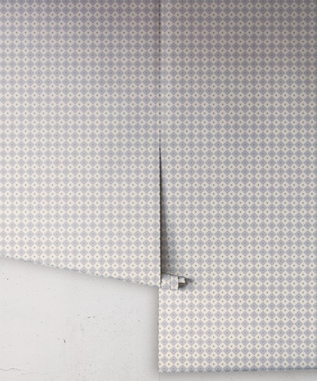 Checkerboard Wallpaper, Lilac