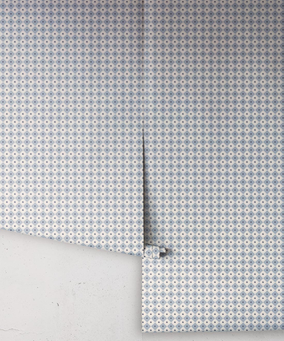 Checkerboard Wallpaper, Periwinkle
