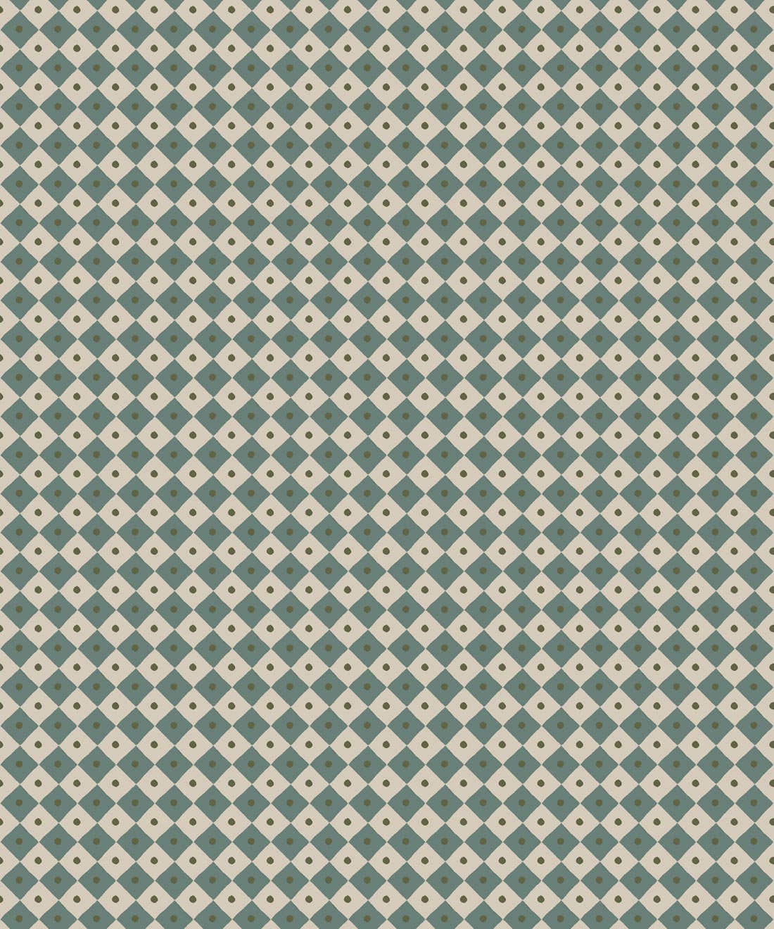 Checkerboard Wallpaper, Teal