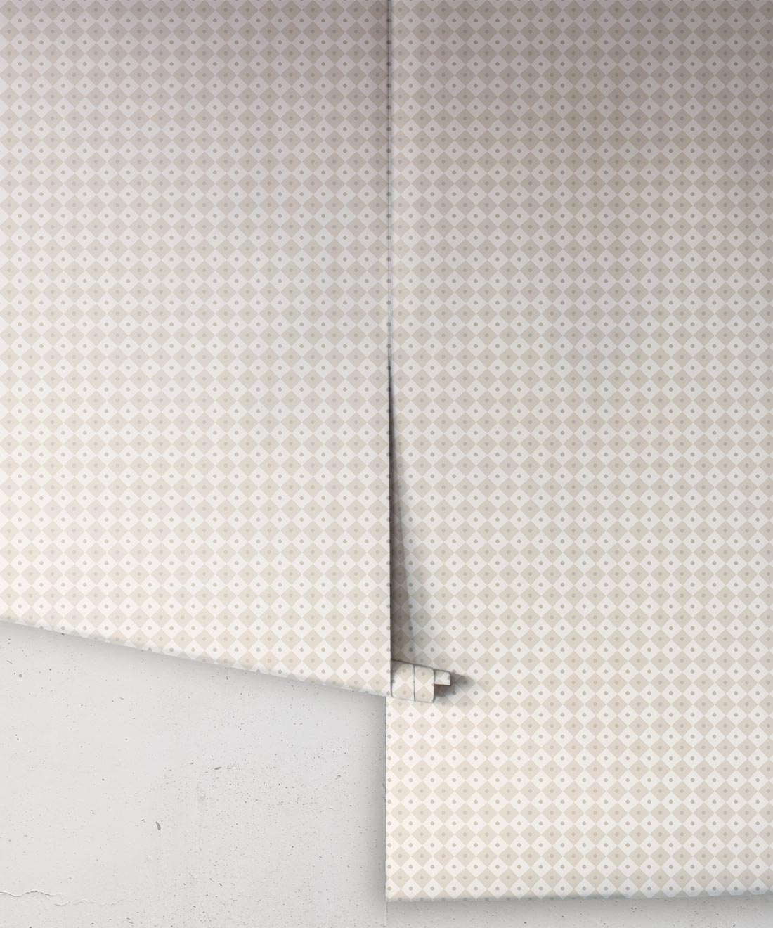 Checkerboard Wallpaper, Wheat