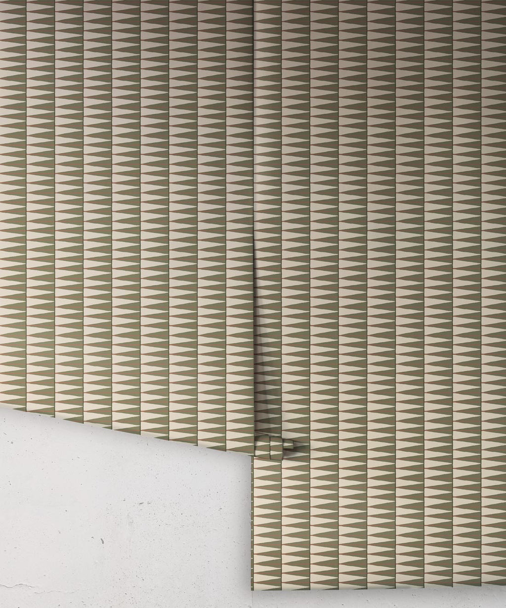 Flag Wallpaper, Olive