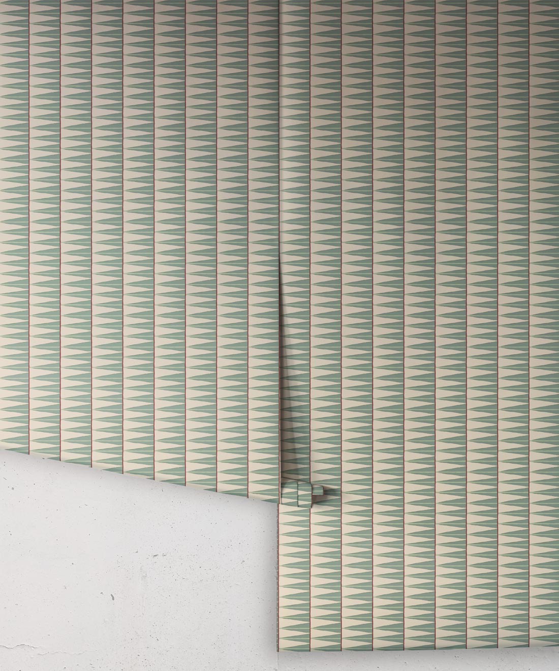 Flag Wallpaper, Teal