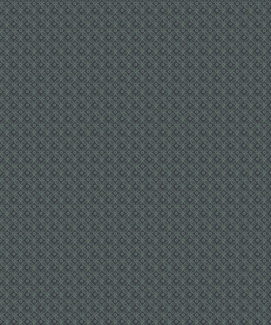 Frond Wallpaper, Indigo