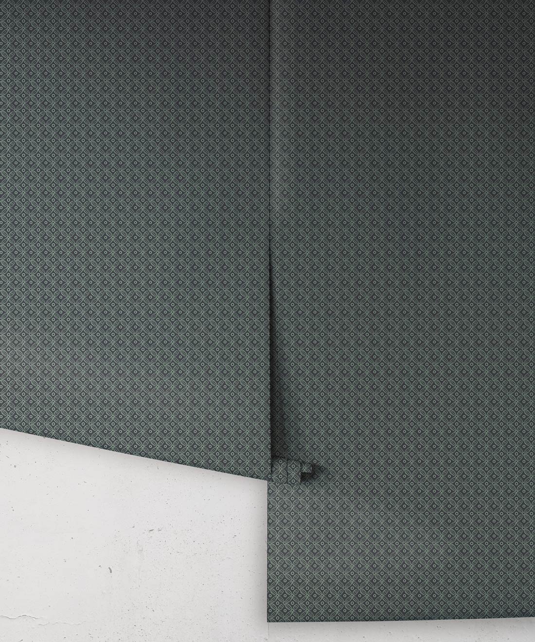 Frond Wallpaper, Indigo