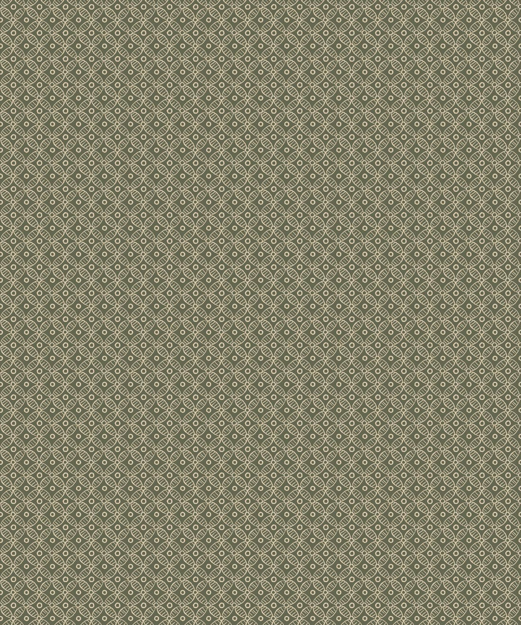 Frond Wallpaper, Olive