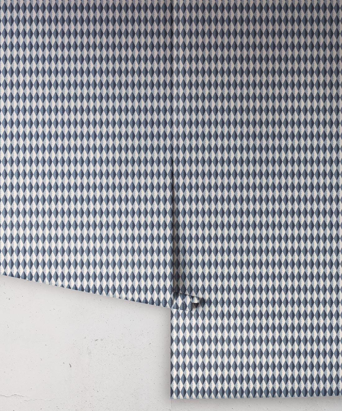 Gem Wallpaper, Indigo