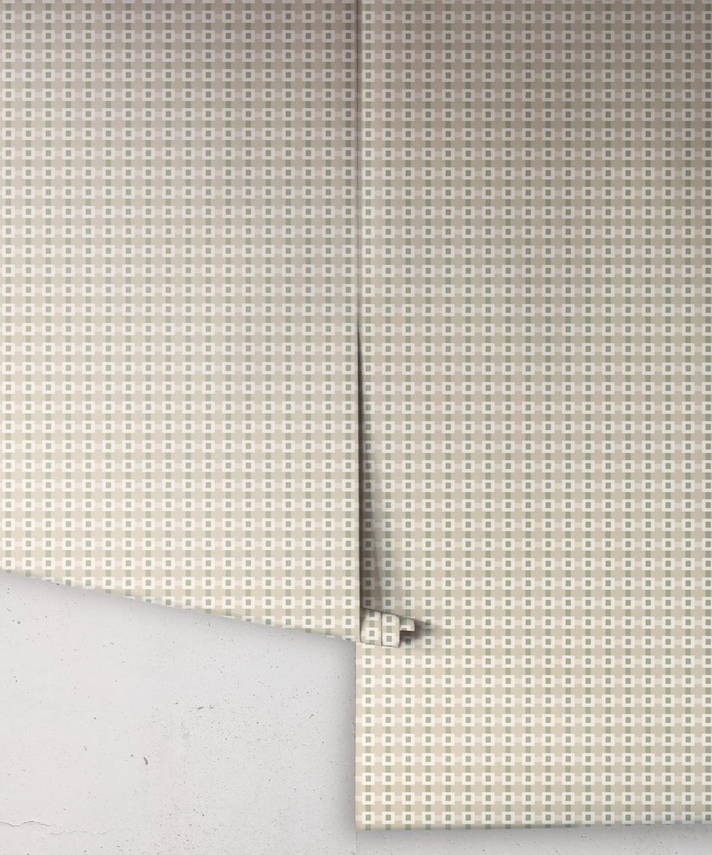 Knot Wallpaper, Flax