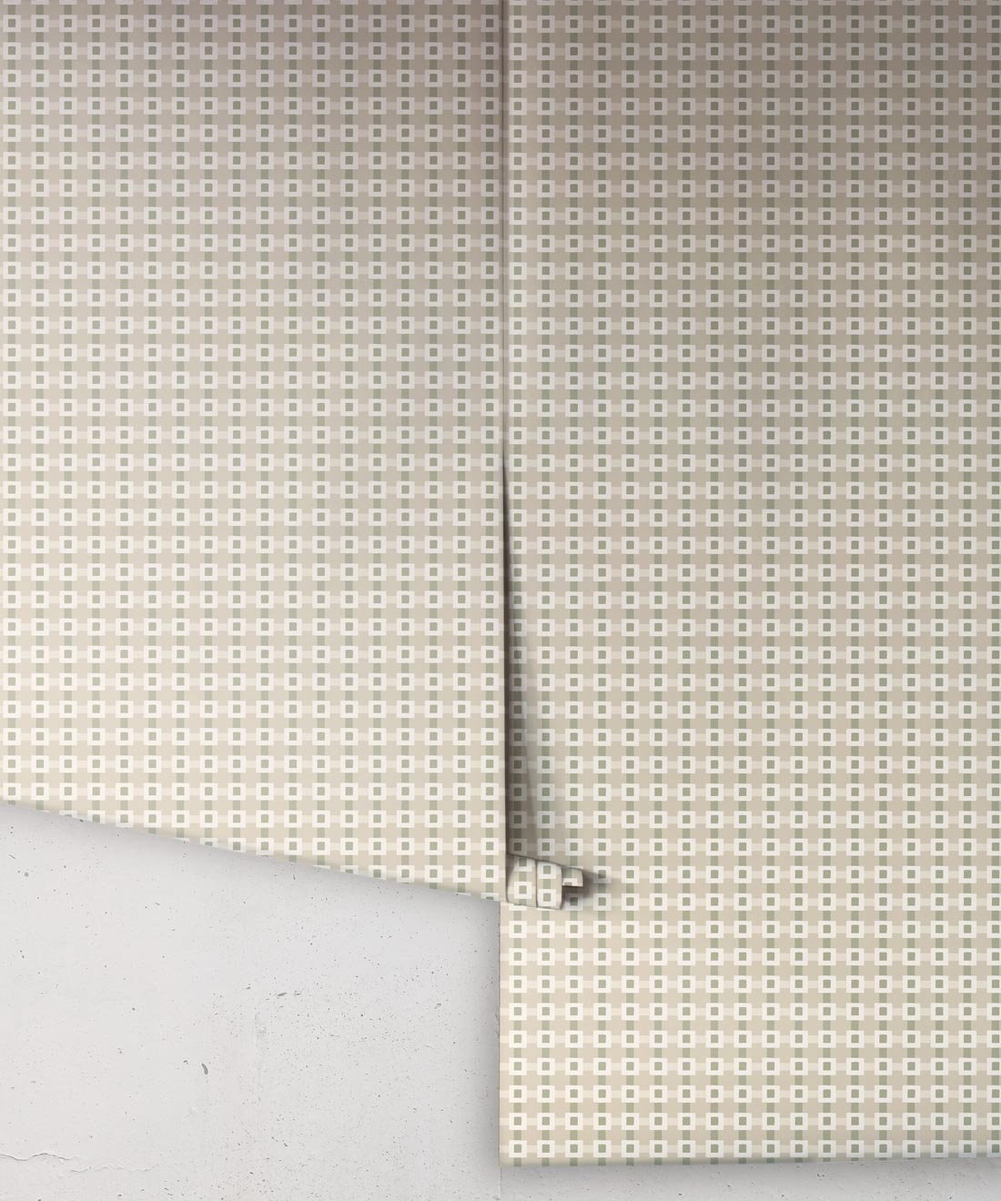 Knot Wallpaper, Flax