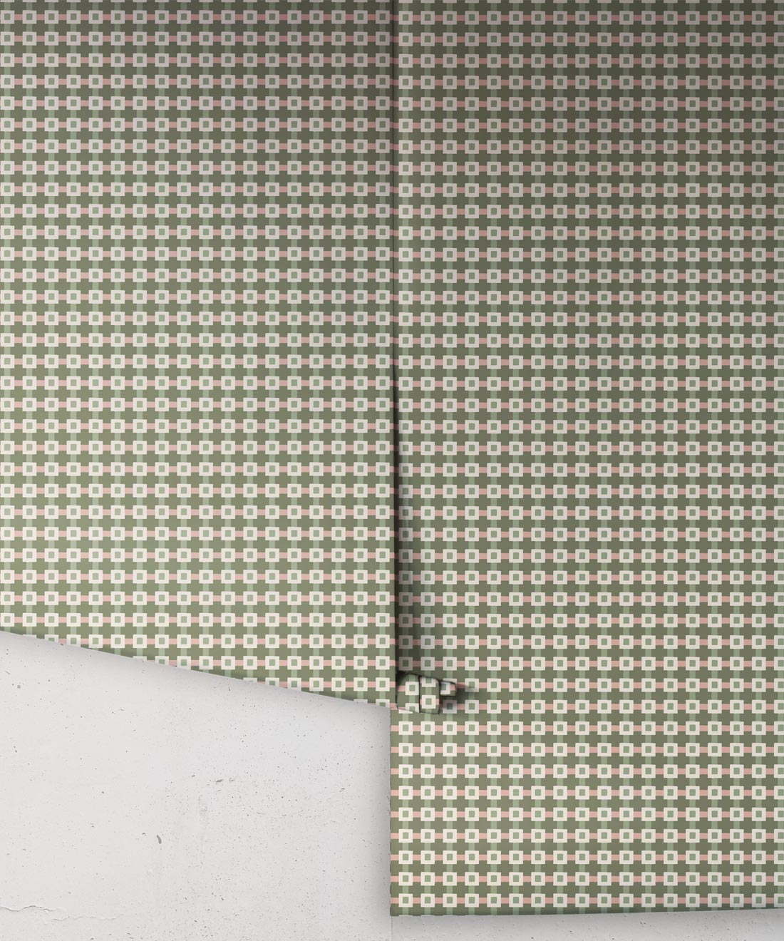Knot Wallpaper, Sage