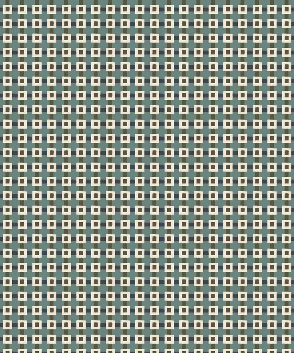 Knot Wallpaper, Teal