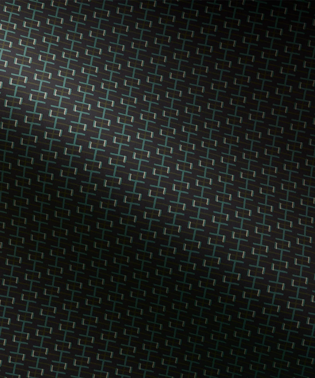 Orbit Wallpaper, Indigo