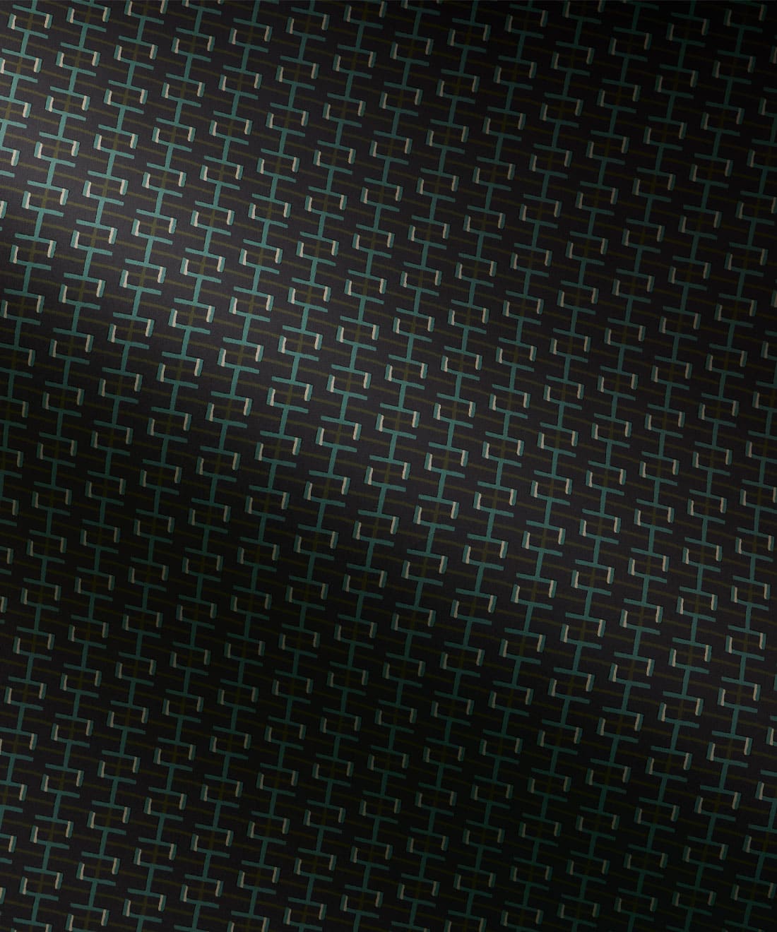 Orbit Wallpaper, Indigo