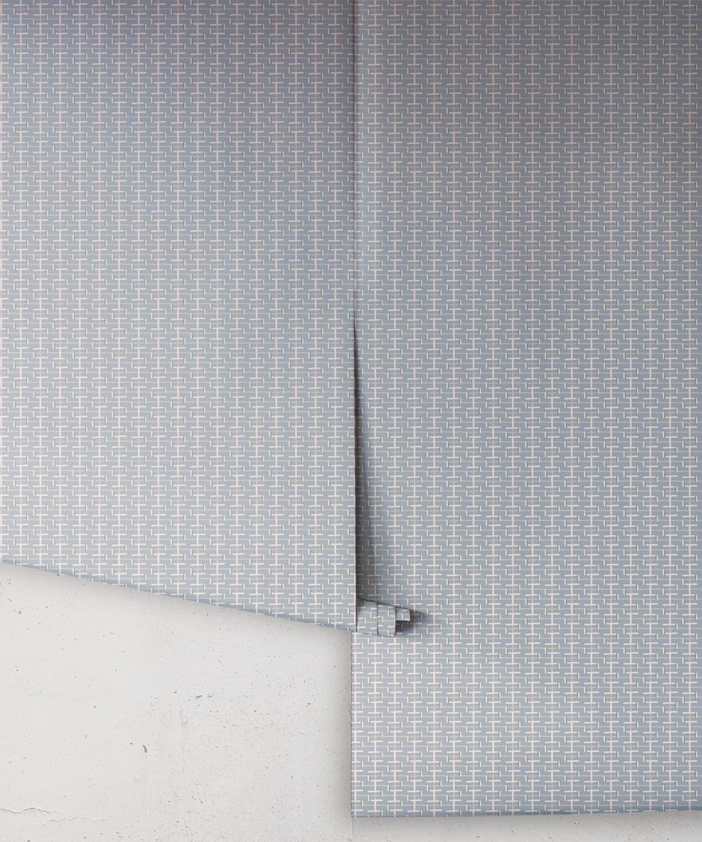 Orbit Wallpaper, Periwinkle