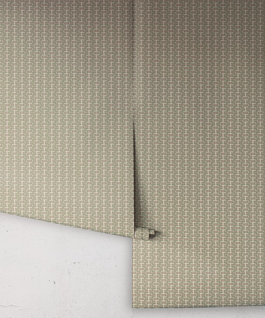 Orbit Wallpaper, Sage