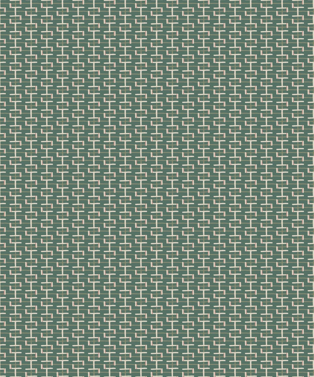 Orbit Wallpaper, Teal