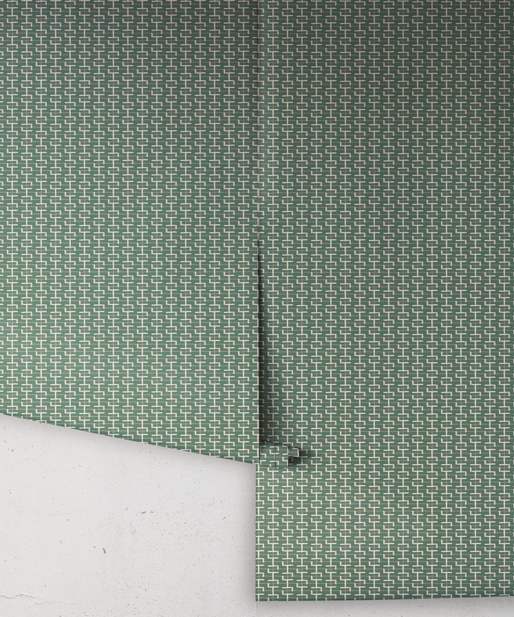Orbit Wallpaper, Teal