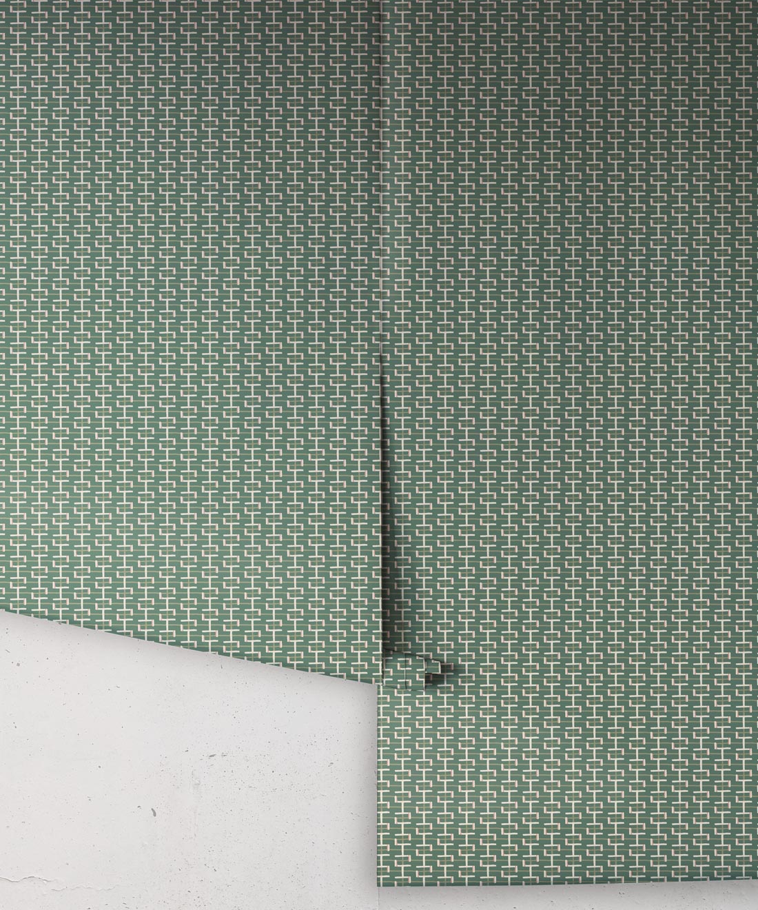 Orbit Wallpaper, Teal