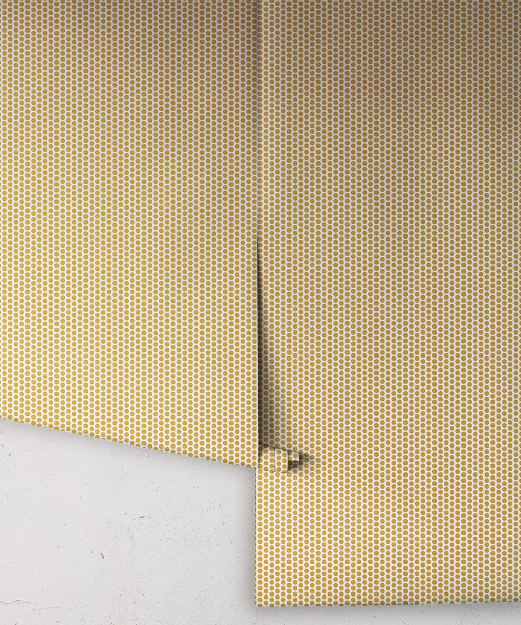 Spot Wallpaper, Ochre