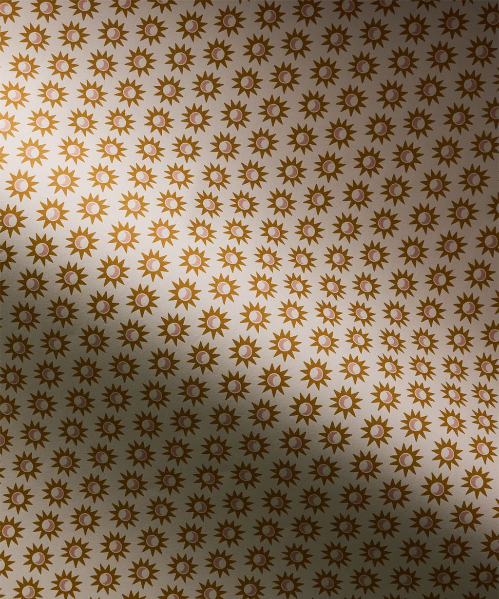 Sunburst Wallpaper, Golden