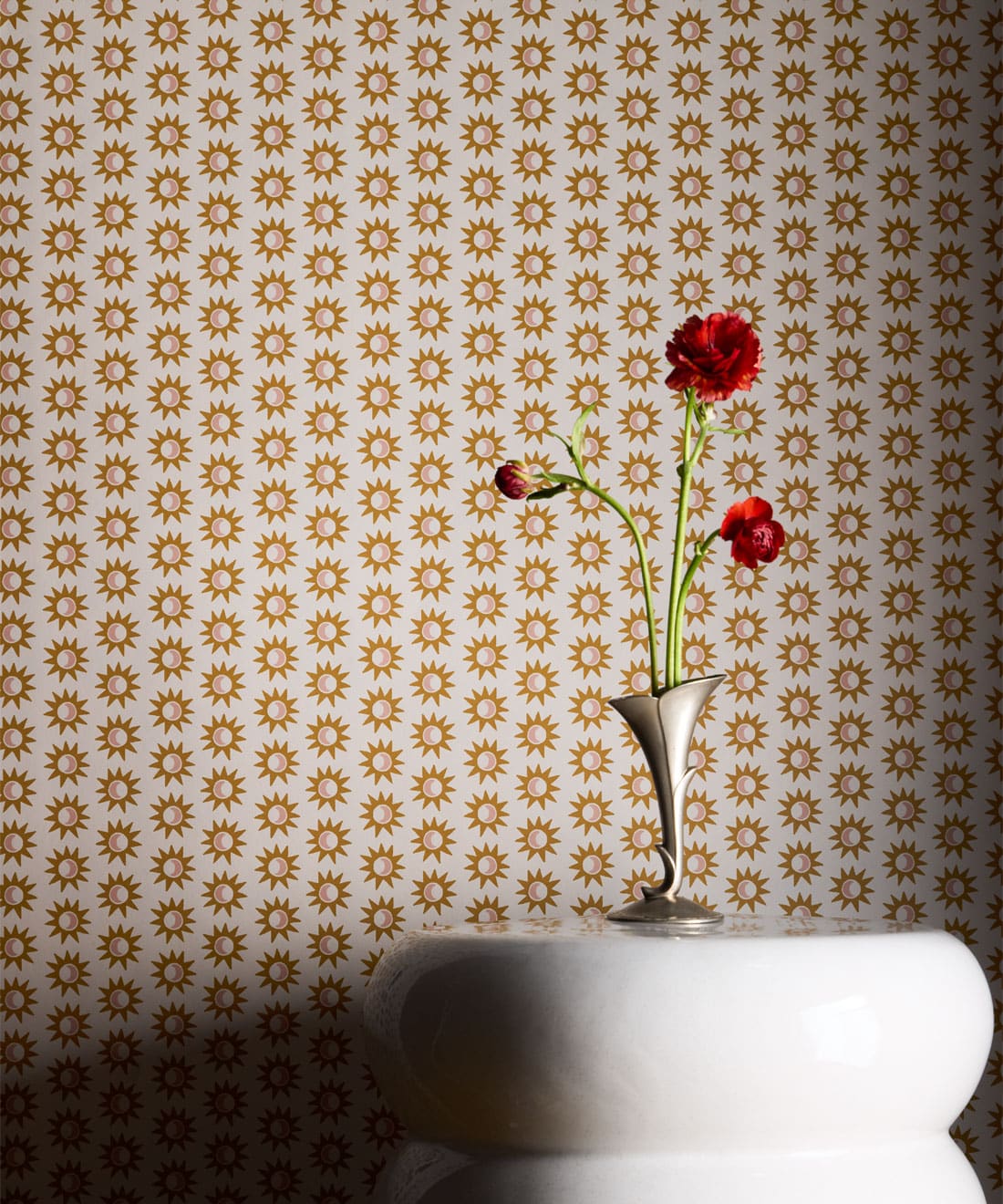 Sunburst Wallpaper, Golden