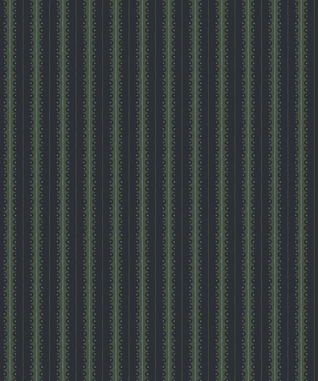 Big Top Wallpaper, Indigo