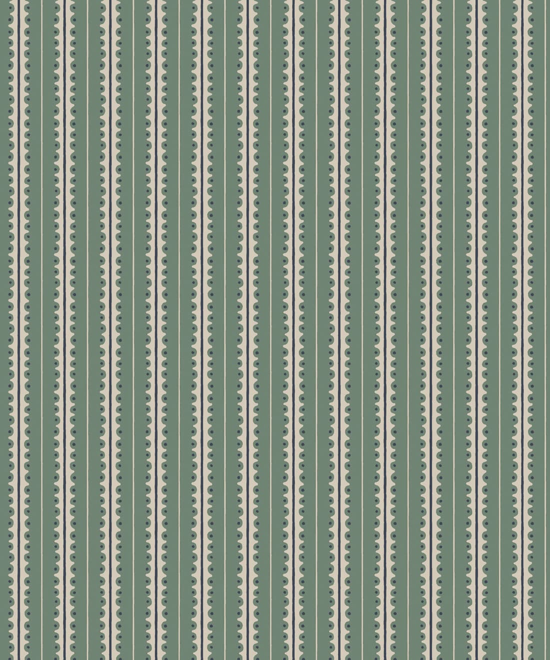 Big Top Wallpaper, Teal