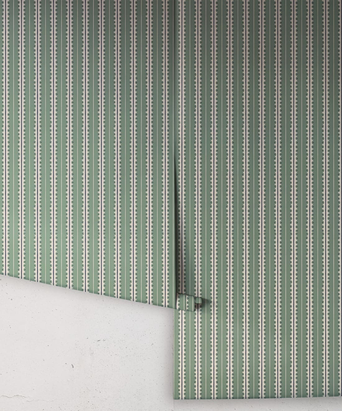 Big Top Wallpaper, Teal