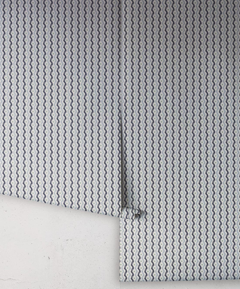 Cello Wallpaper, Indigo