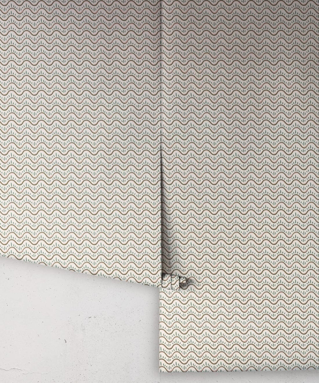 Dew Wallpaper, Teal