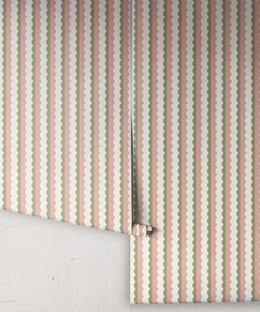 Otto Wallpaper, Blush