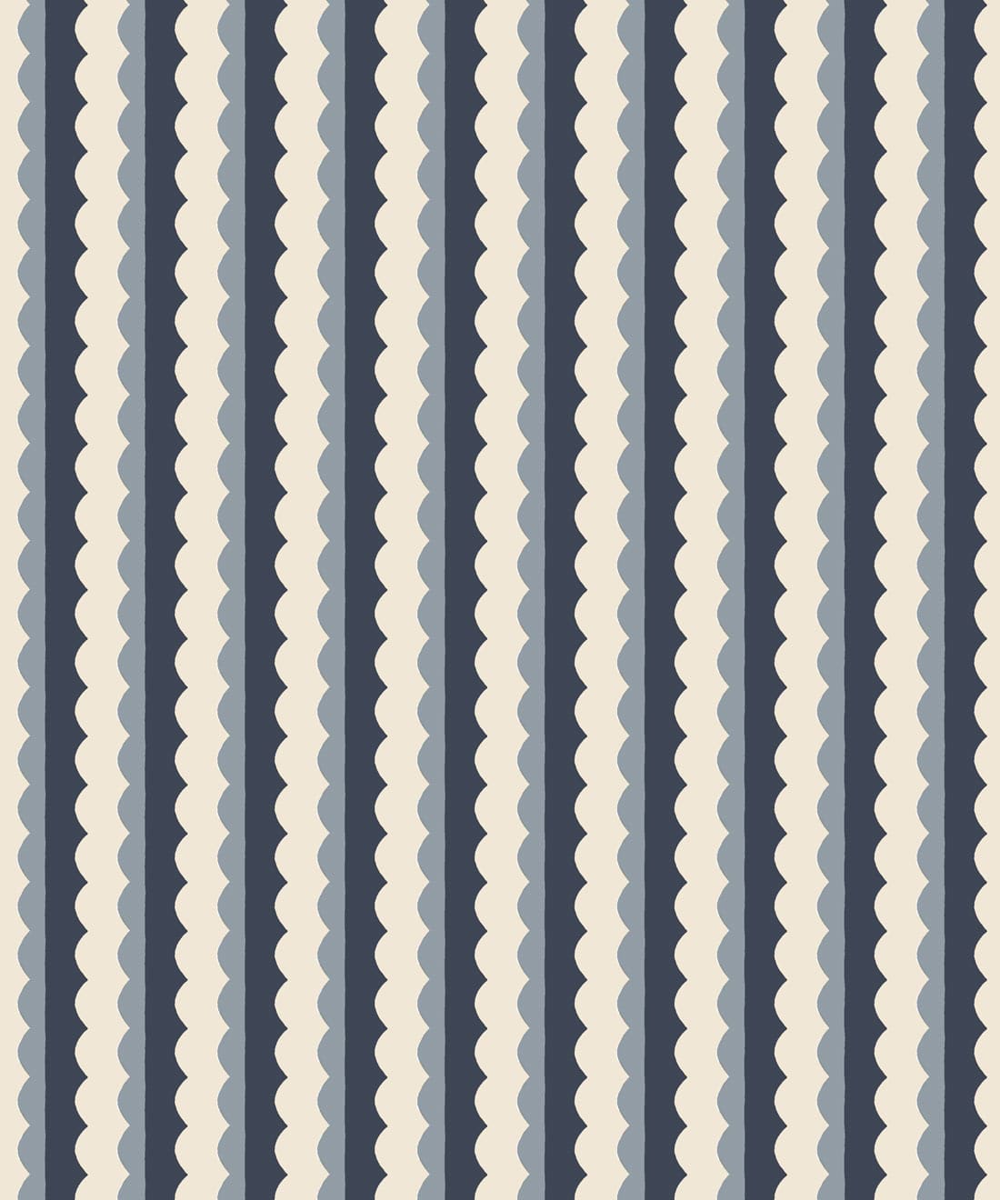 Otto Wallpaper, Indigo