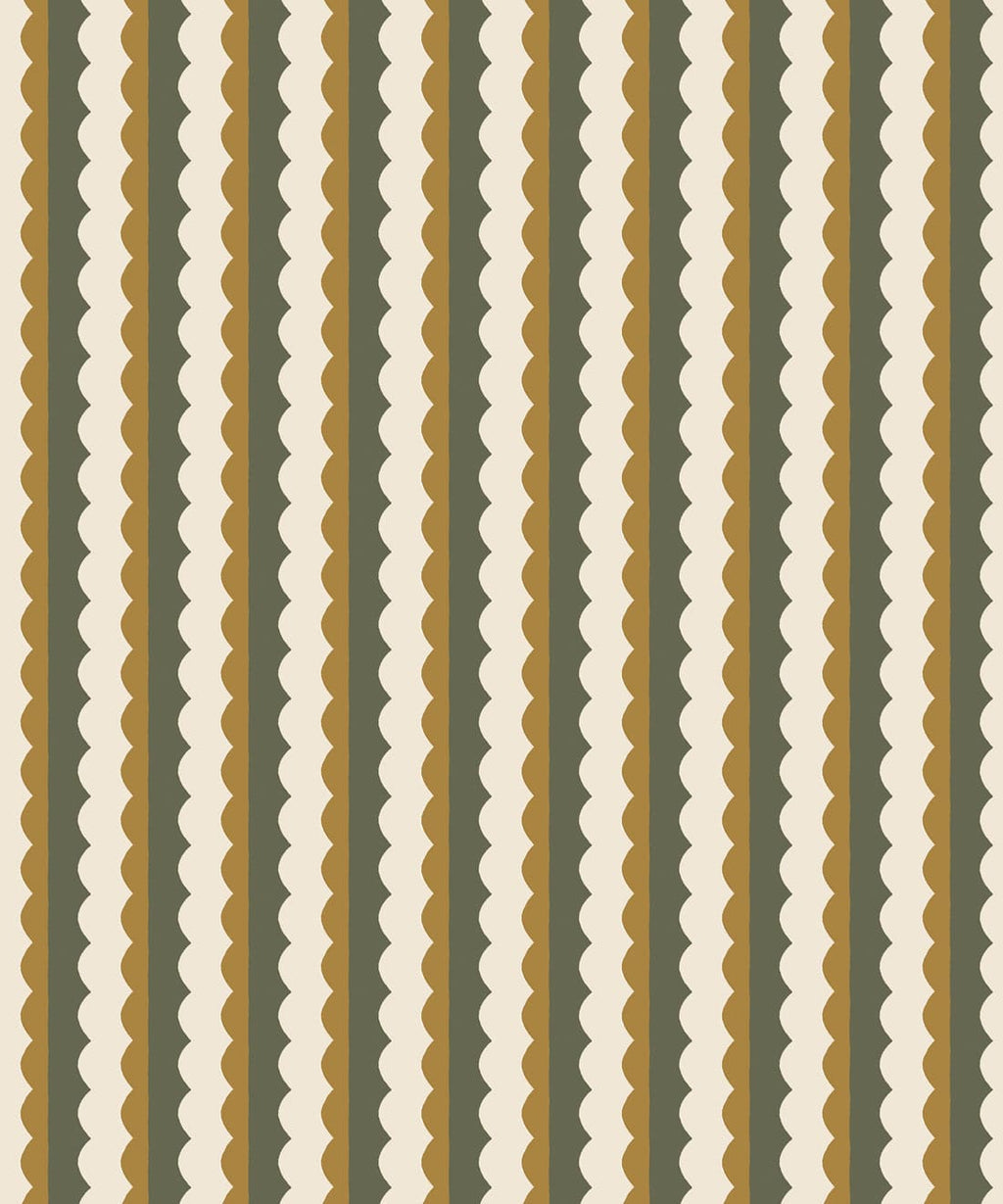 Otto Wallpaper, Olive