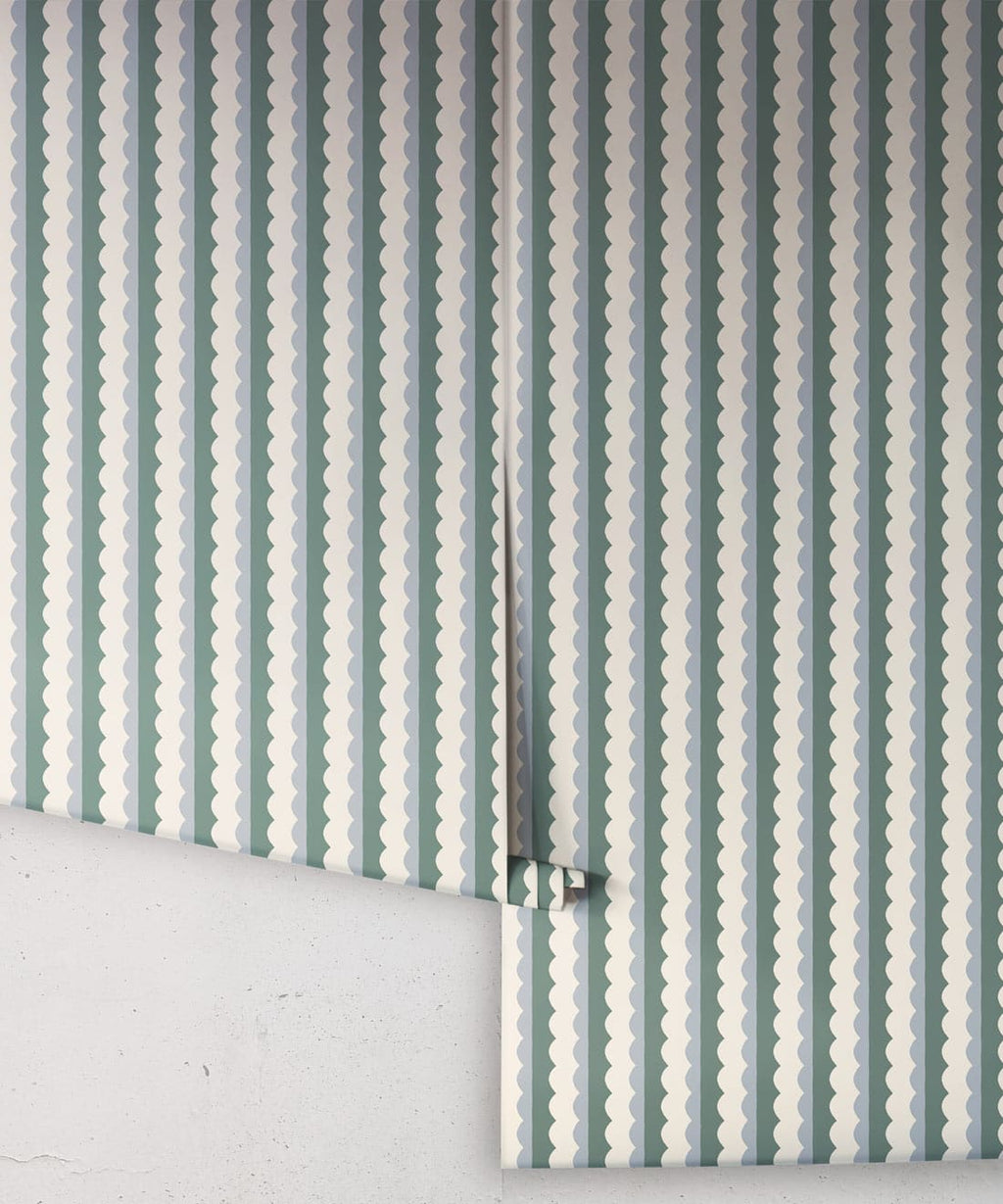 Otto Wallpaper, Periwinkle