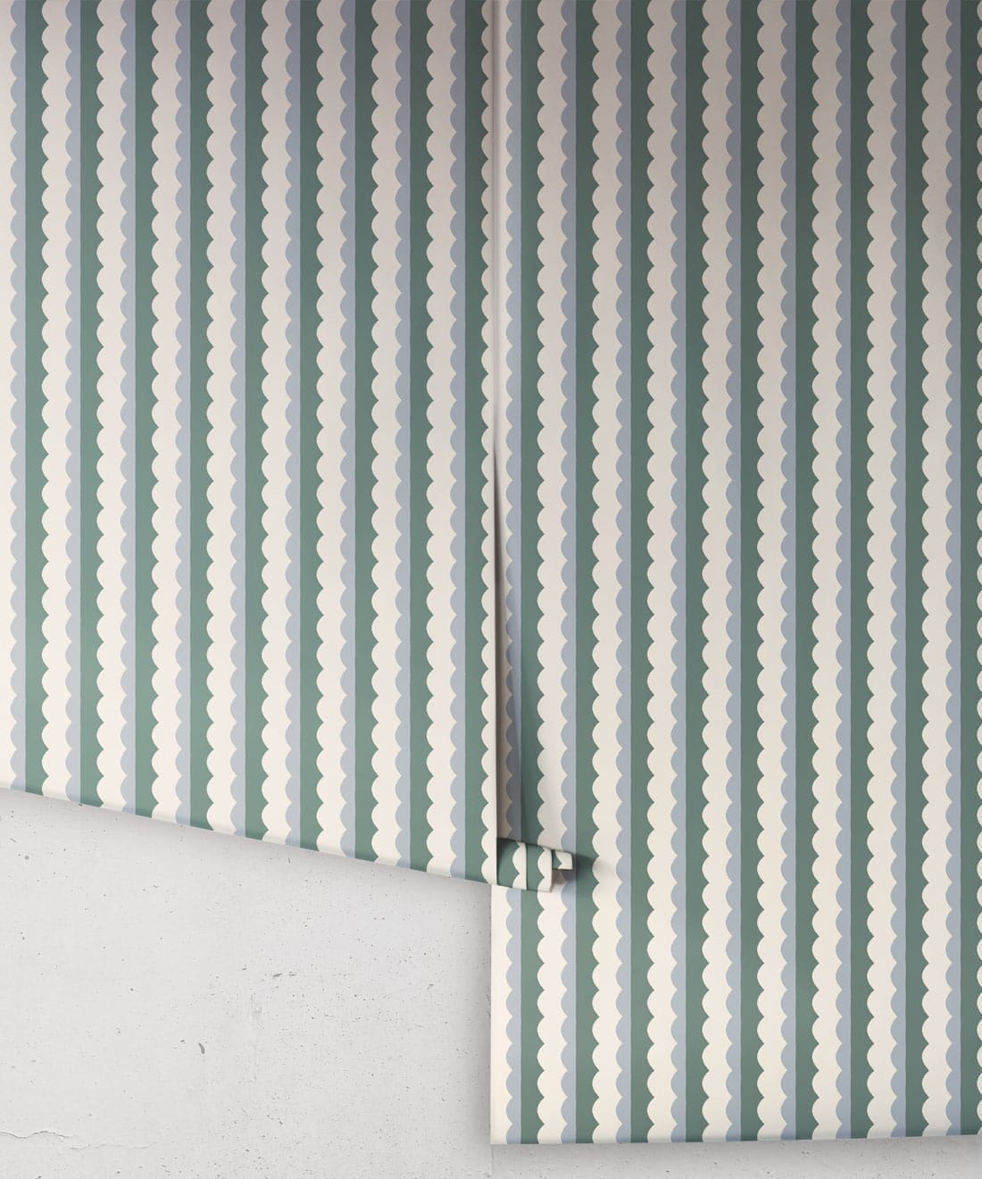 Otto Wallpaper, Periwinkle