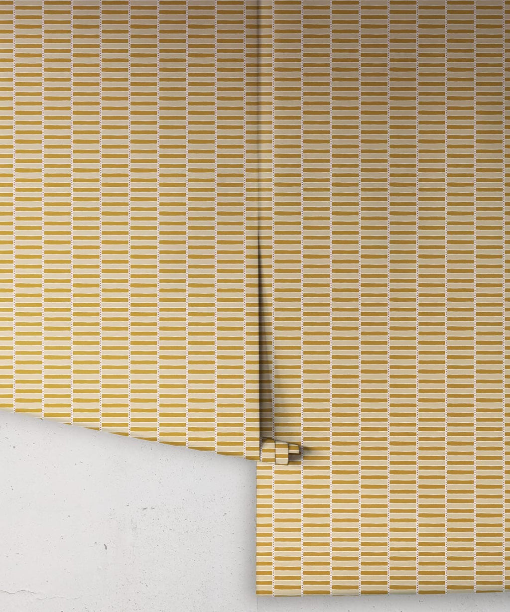Rail Wallpaper, Golden