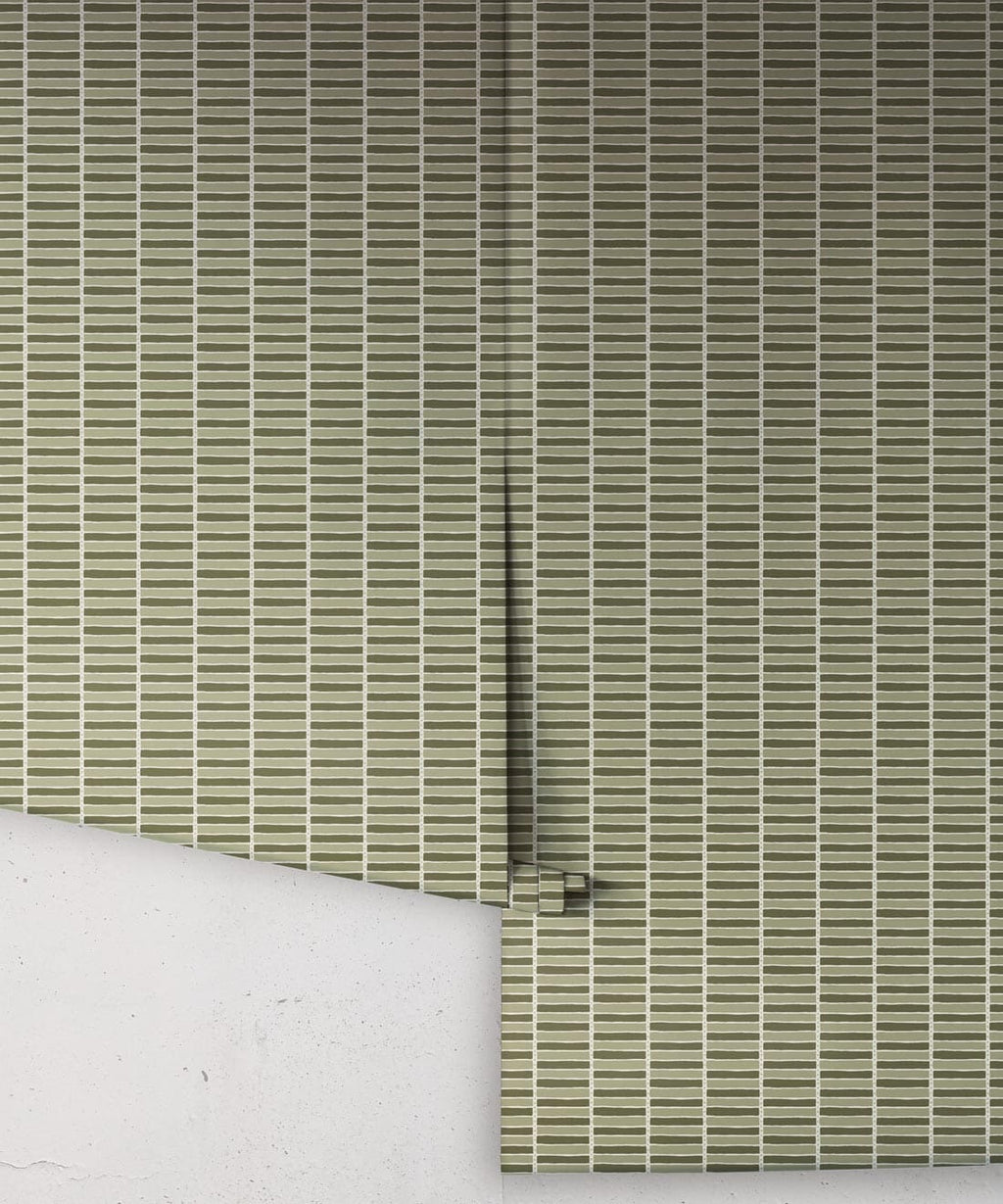 Rail Wallpaper, Moss
