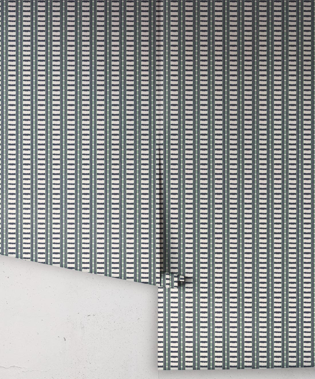 Reed Wallpaper, Indigo