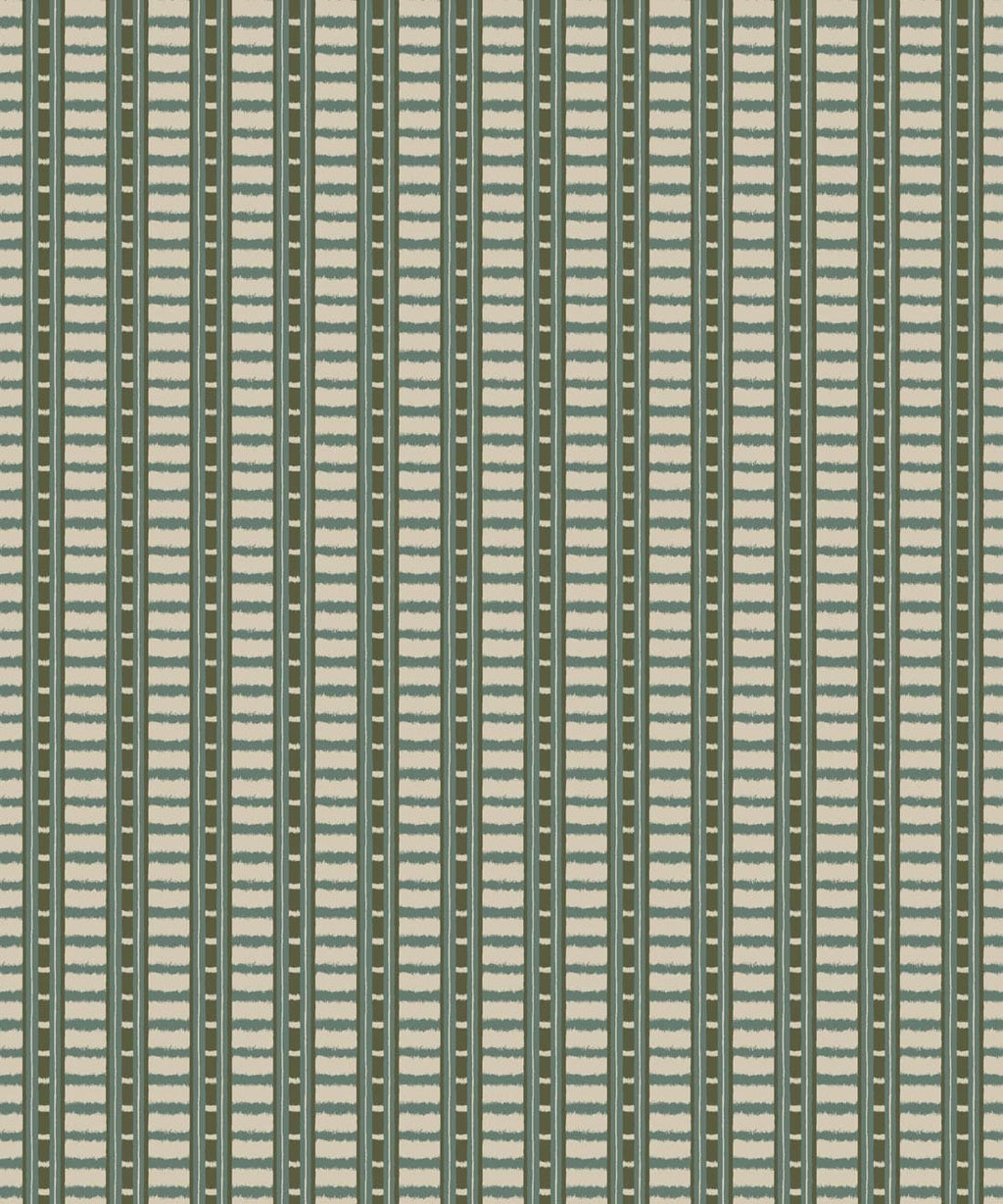 Reed Wallpaper, Teal