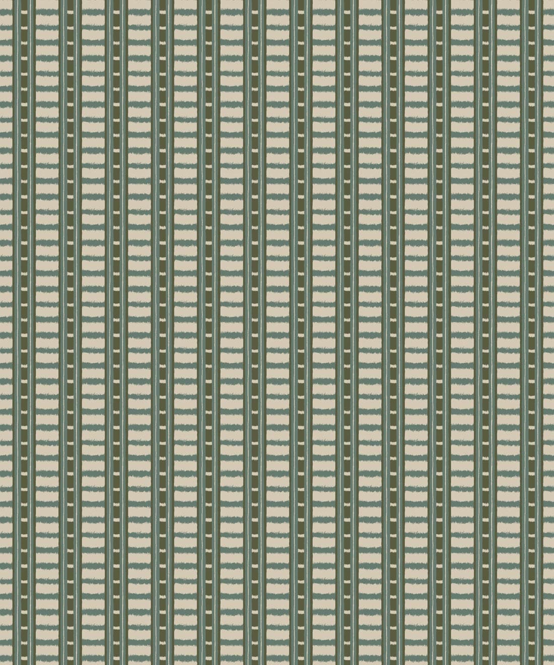 Reed Wallpaper, Teal