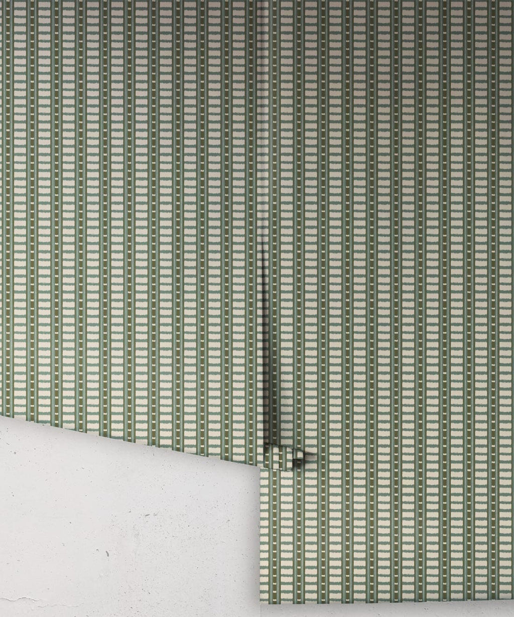 Reed Wallpaper, Teal