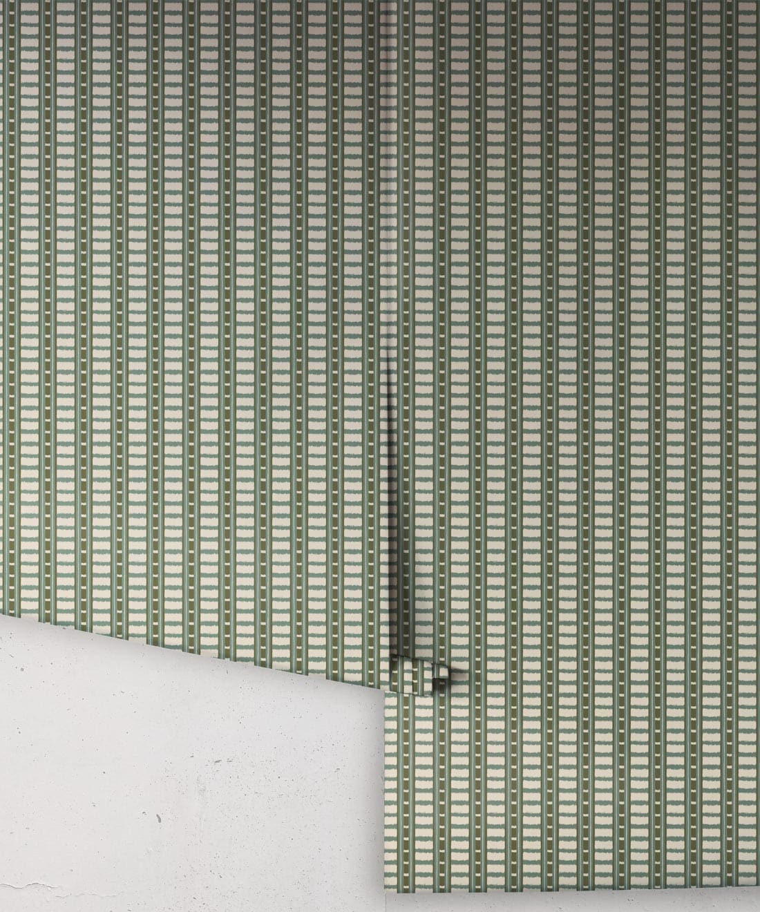 Reed Wallpaper, Teal