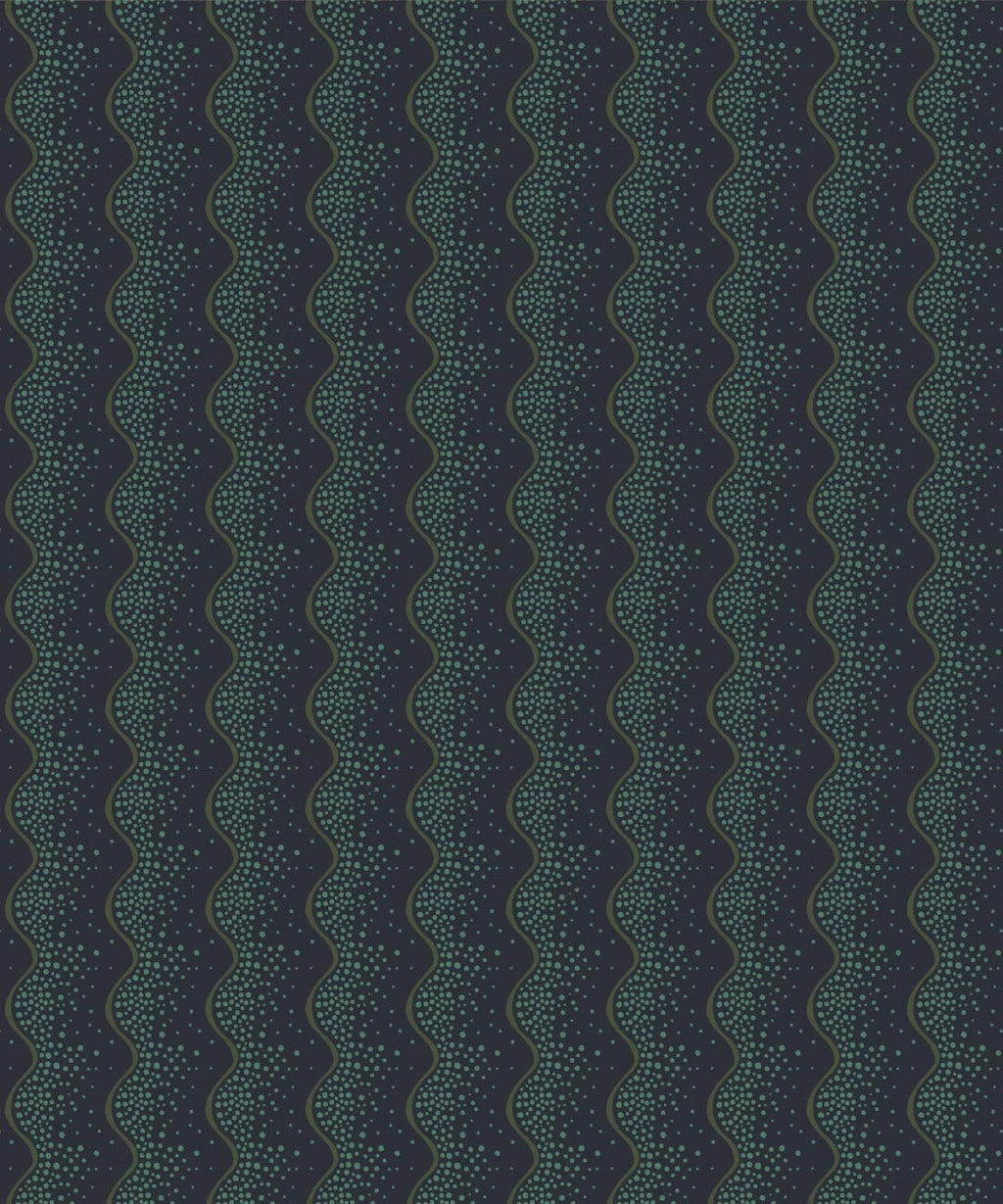 Shore Wallpaper, Indigo