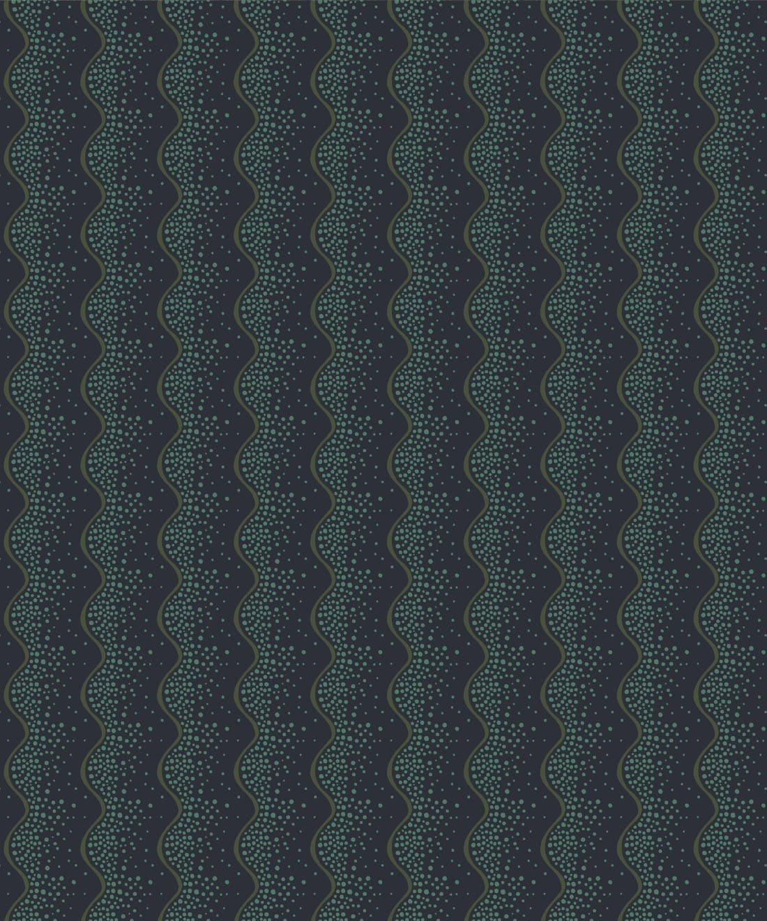 Shore Wallpaper, Indigo