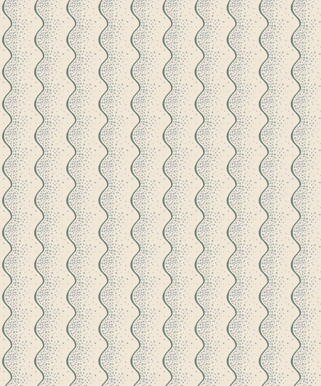Shore Wallpaper, Periwinkle