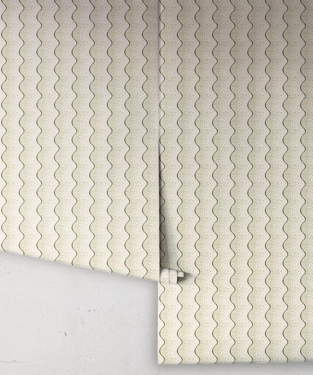 Shore Wallpaper, Sage