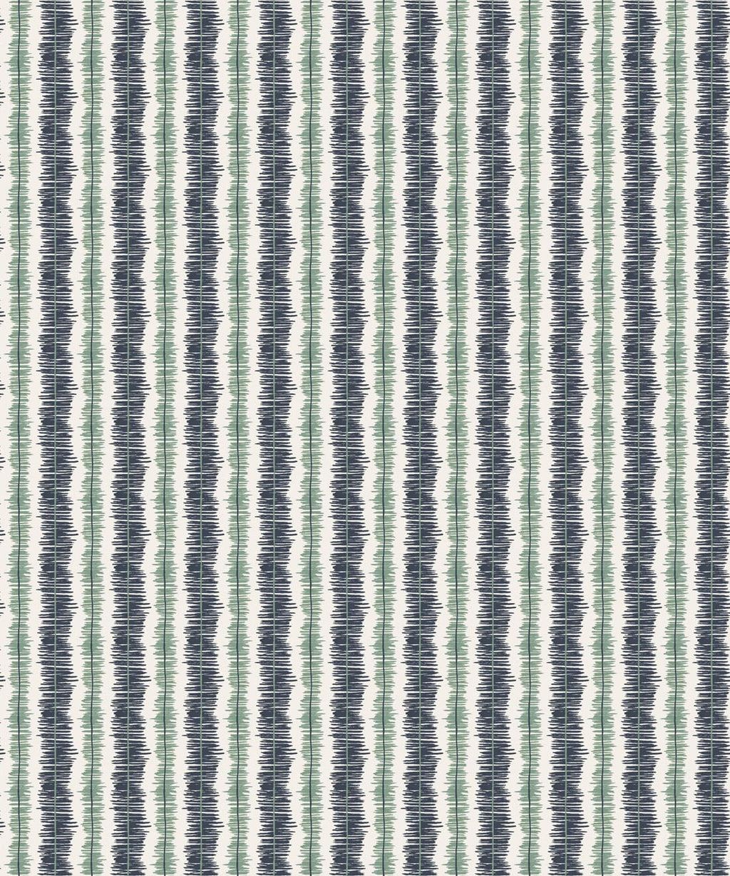 Stitch Wallpaper, Indigo