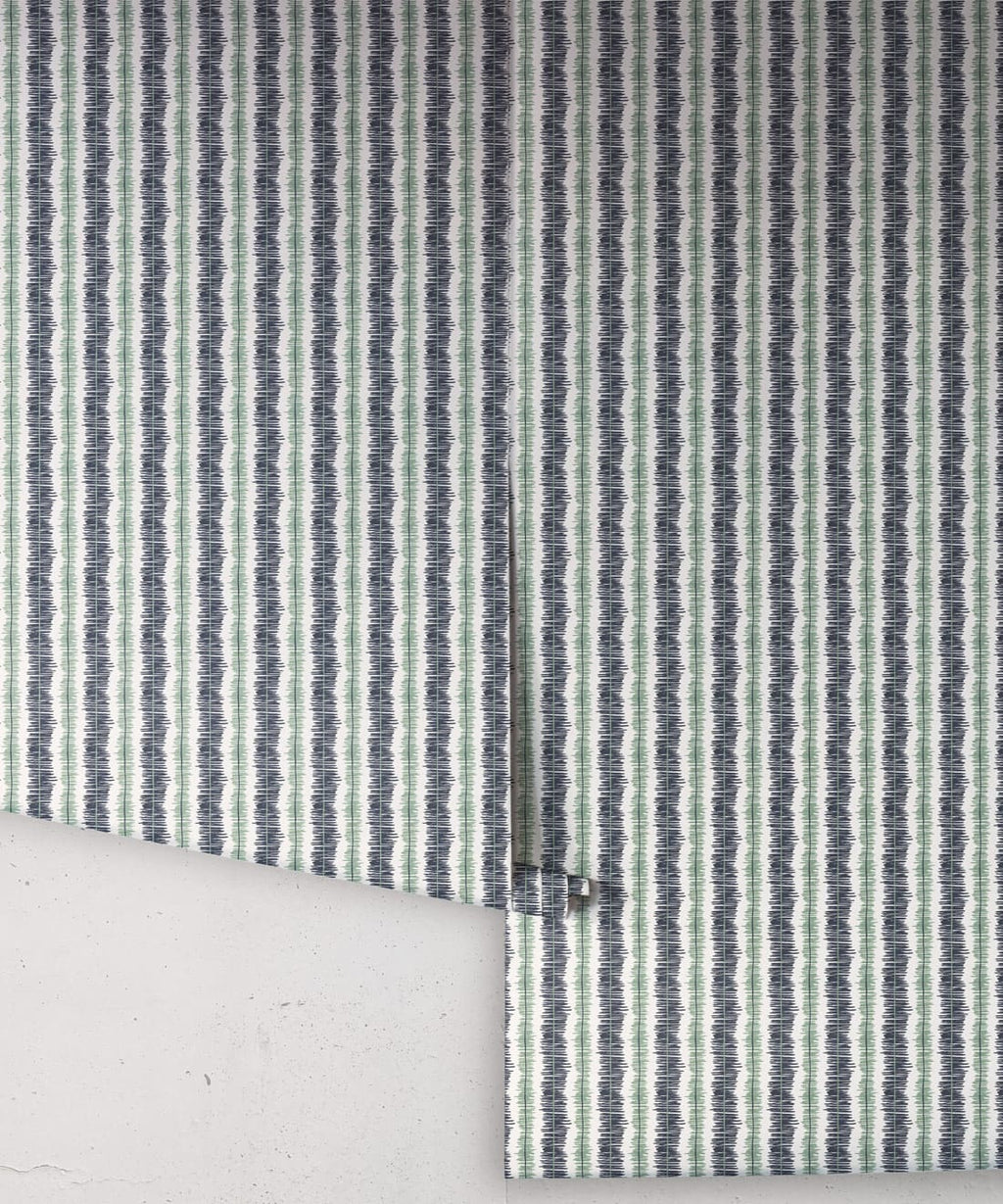 Stitch Wallpaper, Indigo