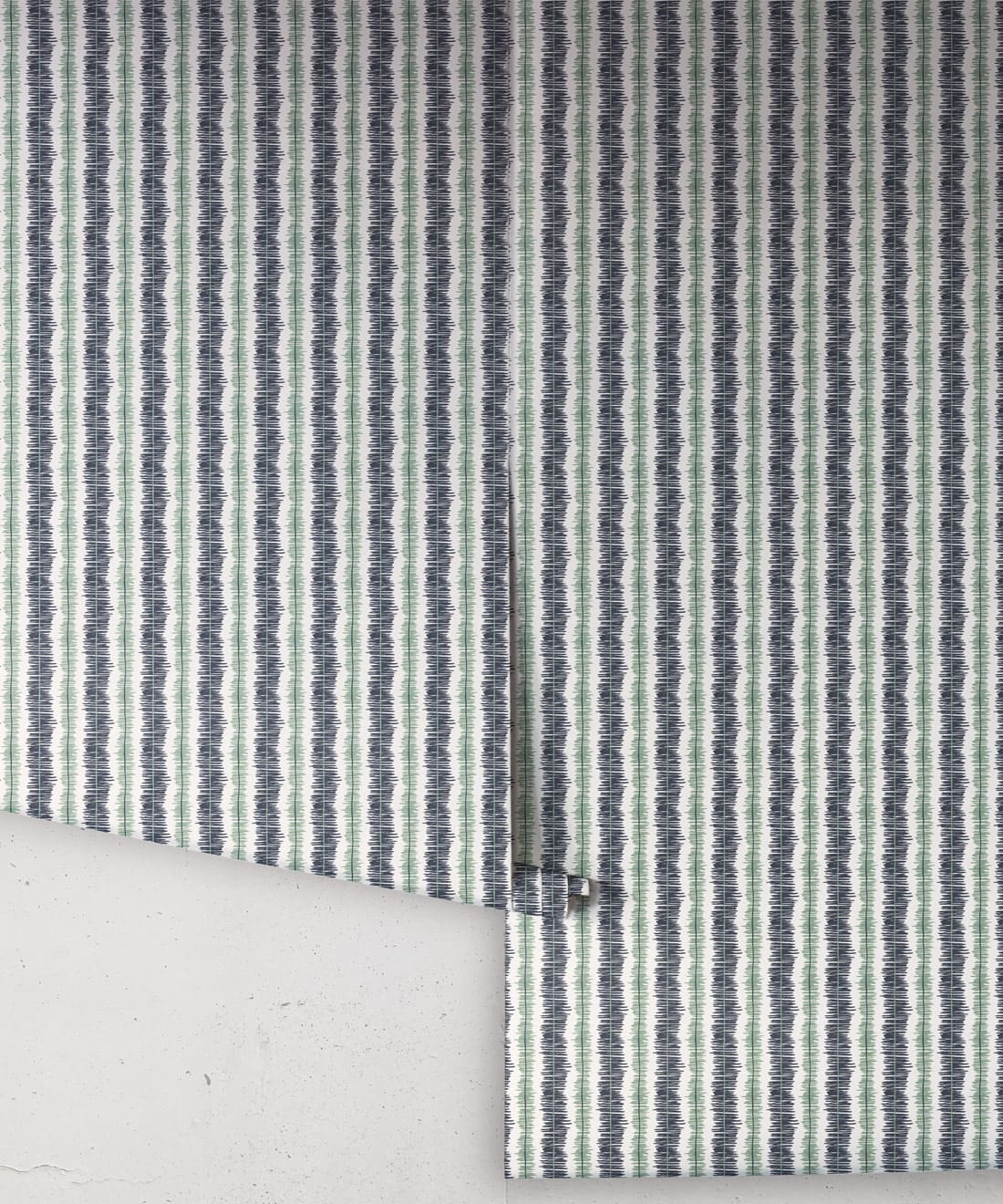 Stitch Wallpaper, Indigo