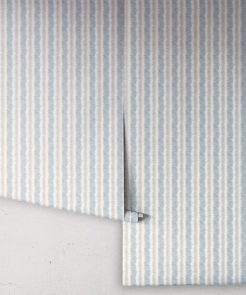 Papel pintado Puntada, azul lavanda
